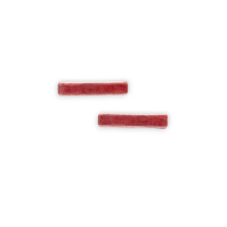 Set of 2 Velvet Hair Clips - Dirty Pink